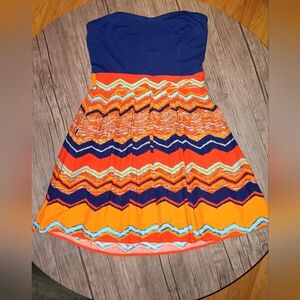 XHILARATION Tube Top Sundress Size Small